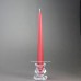 24.5cm Ruby Red Dinner Taper Candles